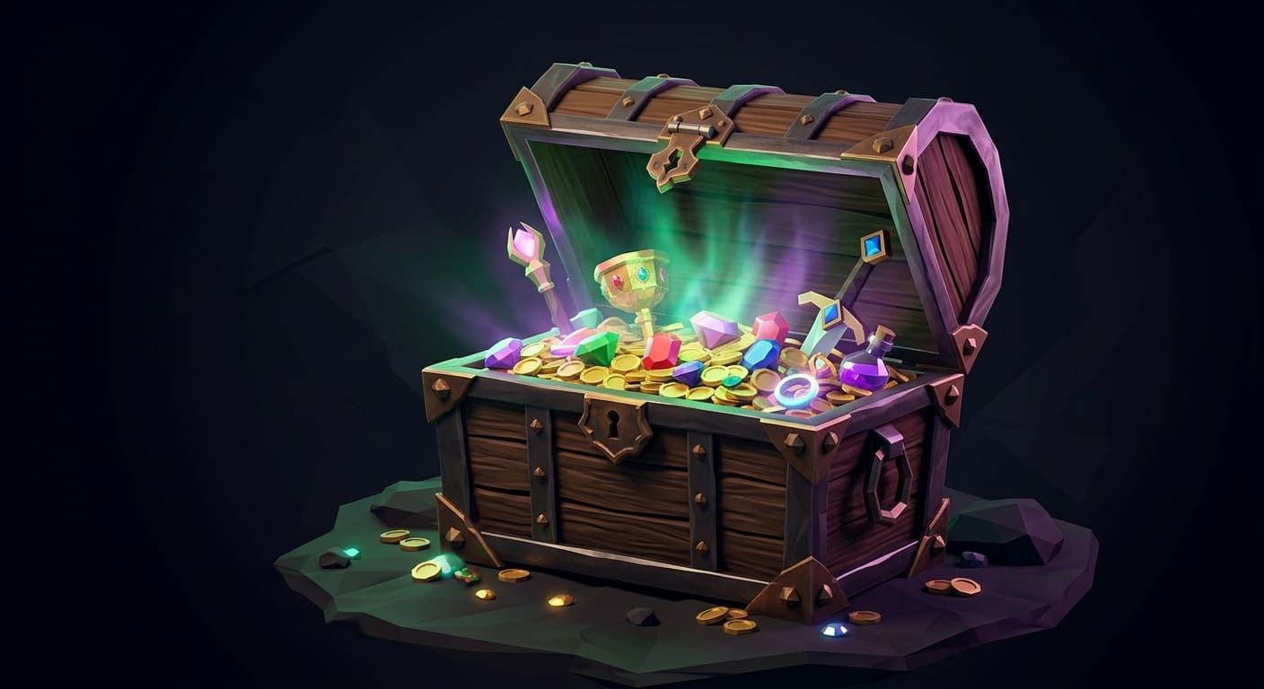 Treasure Chest 3D model