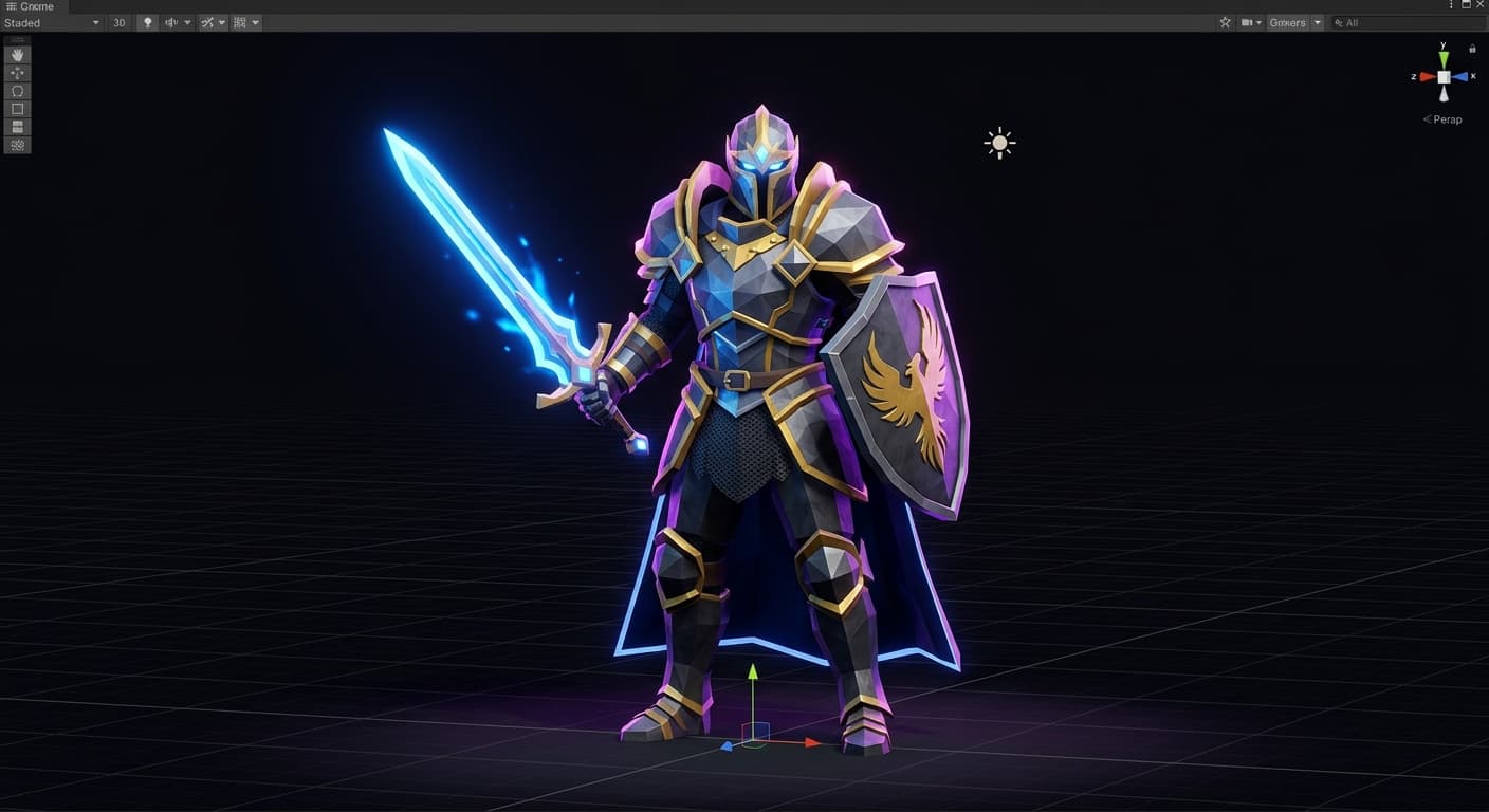 Dark Knight 3D model