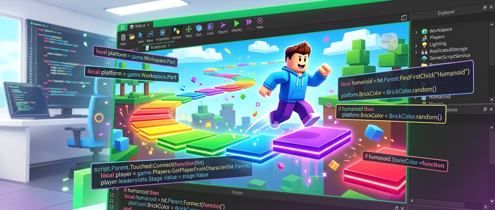 How to Build Roblox Games with AI: Luau, DataStores & UI Guide