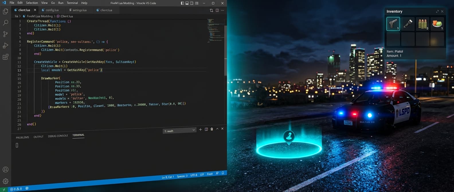 How to Create FiveM Scripts with AI: Lua, NUI & Framework Guide
