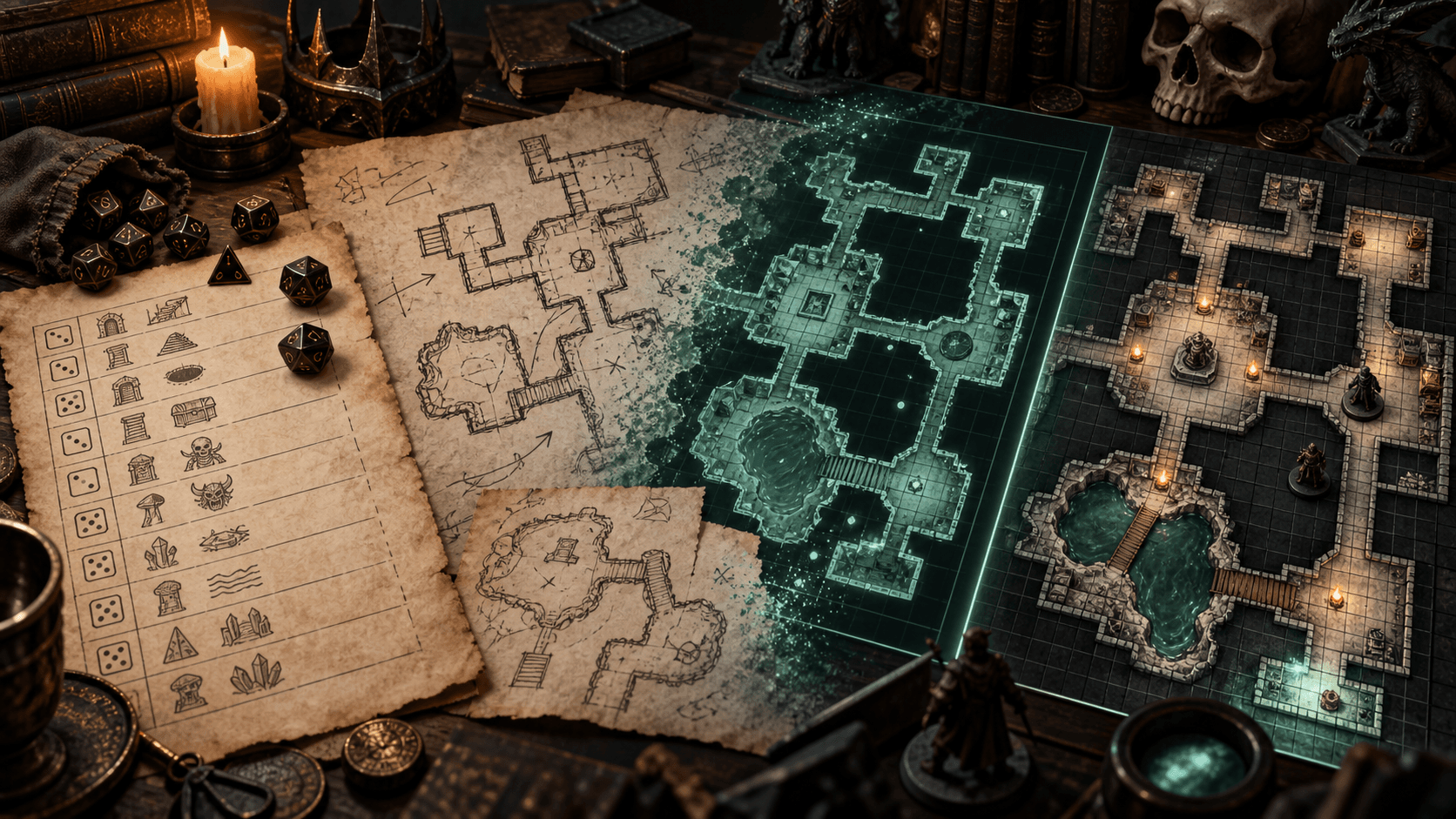 How to Import the Same Battle Map into Roll20, Foundry and Owlbear Rodeo