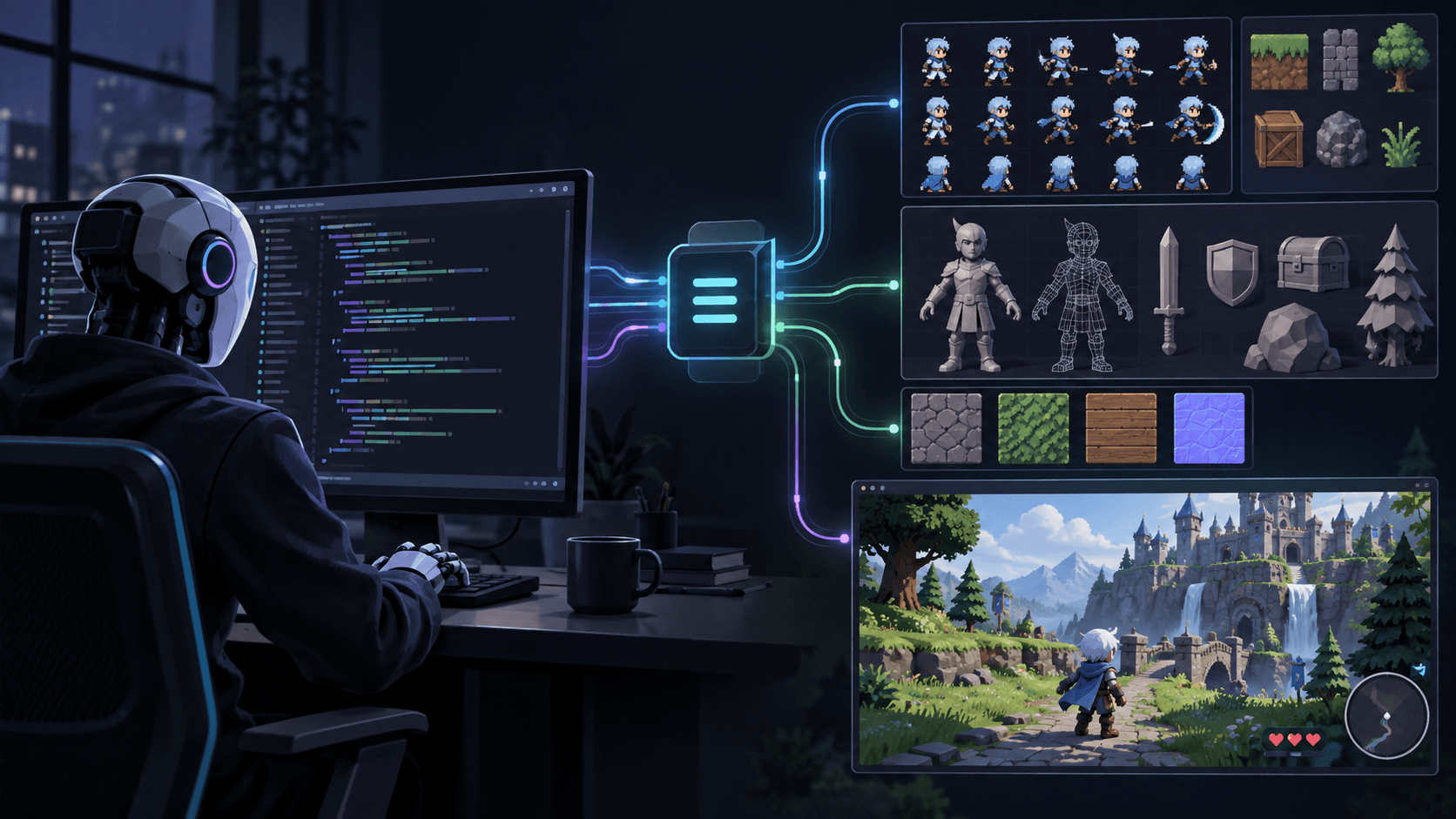 MCP Game Asset Pipelines: What Claude Code and Cursor Can Actually Automate