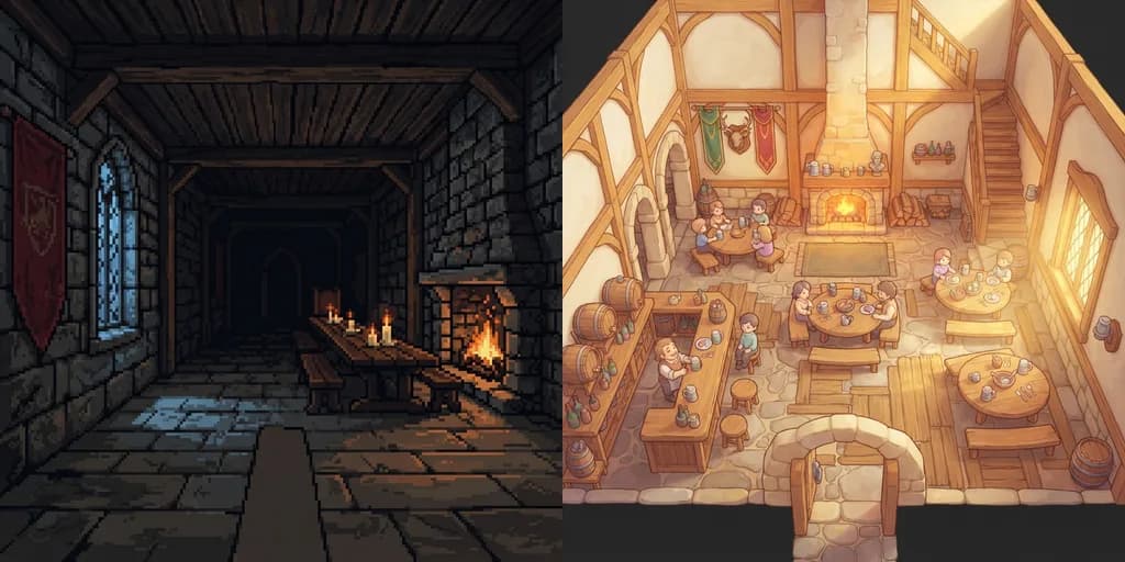 One Art Style Across 2D and 3D Game Assets: How One Reference Image Sets the Rules