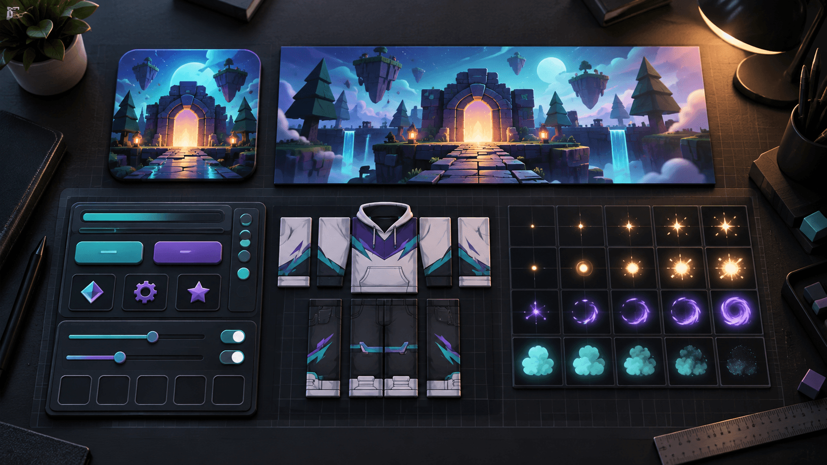 Roblox 2D Asset Sizes in 2026: Icon, Thumbnail, UI, Clothing and Particle Cheat Sheet