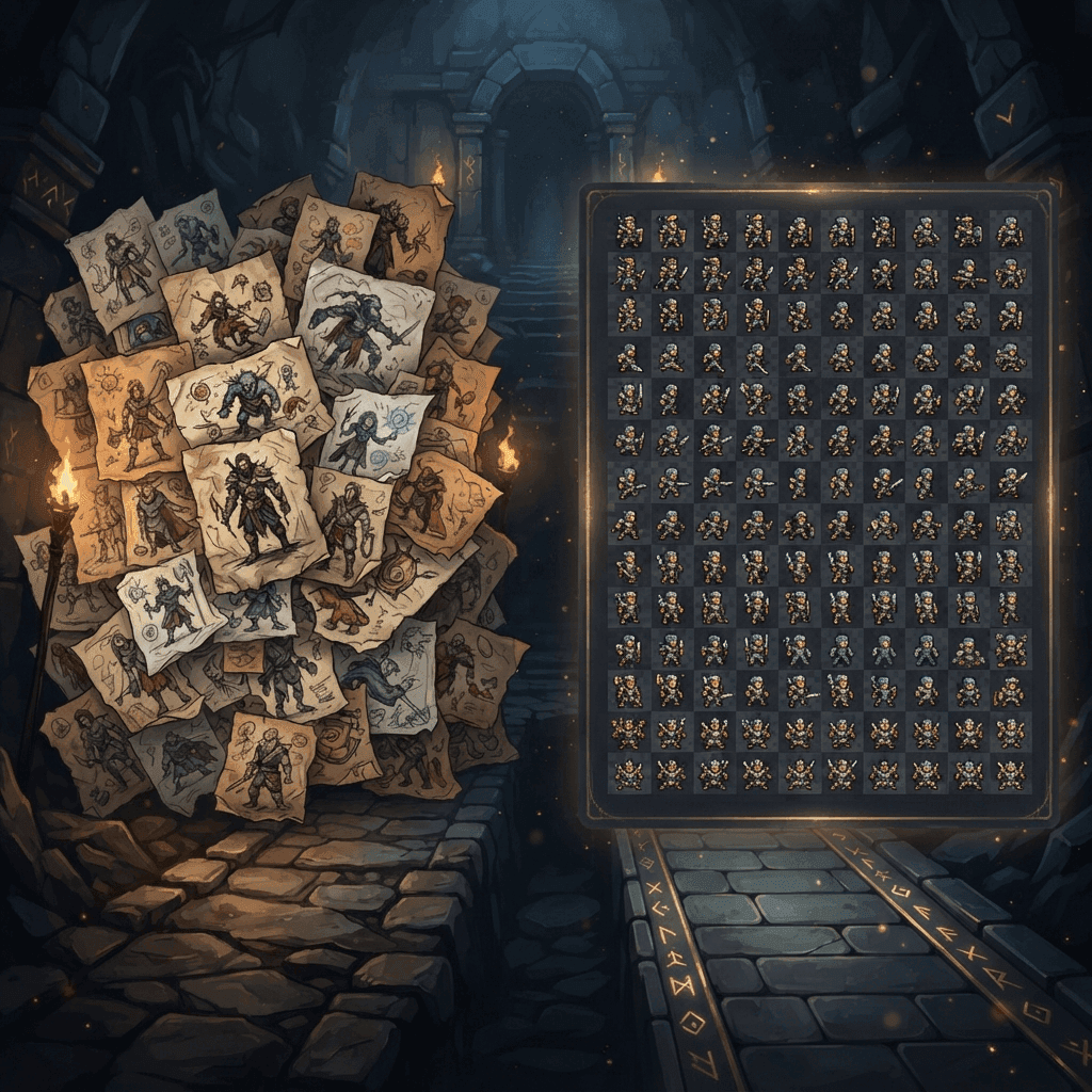 Sprixen MCP vs Uploading Images to ChatGPT for Game Art: What Actually Works