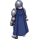 Knight facing North-West