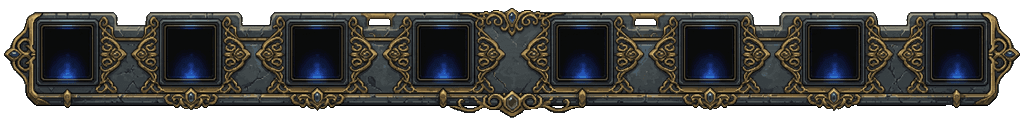 MMO ability hotbar