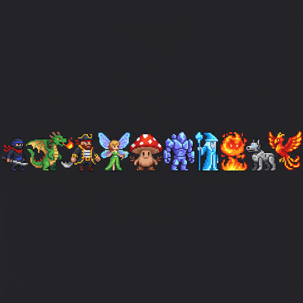 Sprite showcase