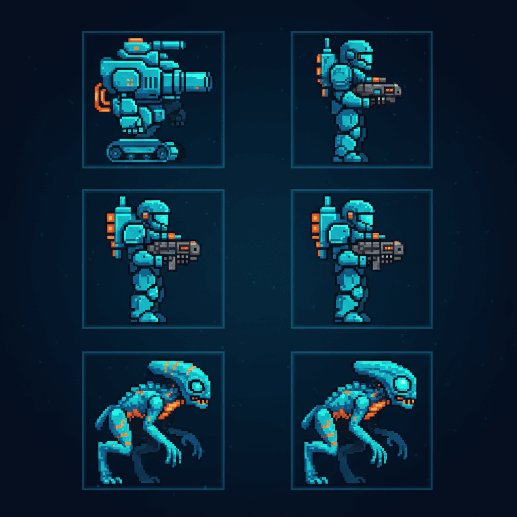 Sprite showcase